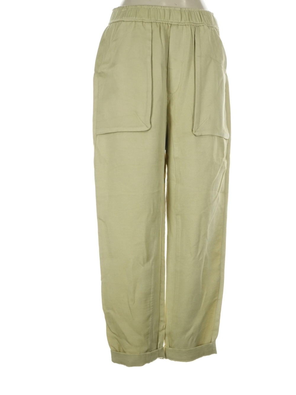Zara Women’s Olive Pants with large pockets.